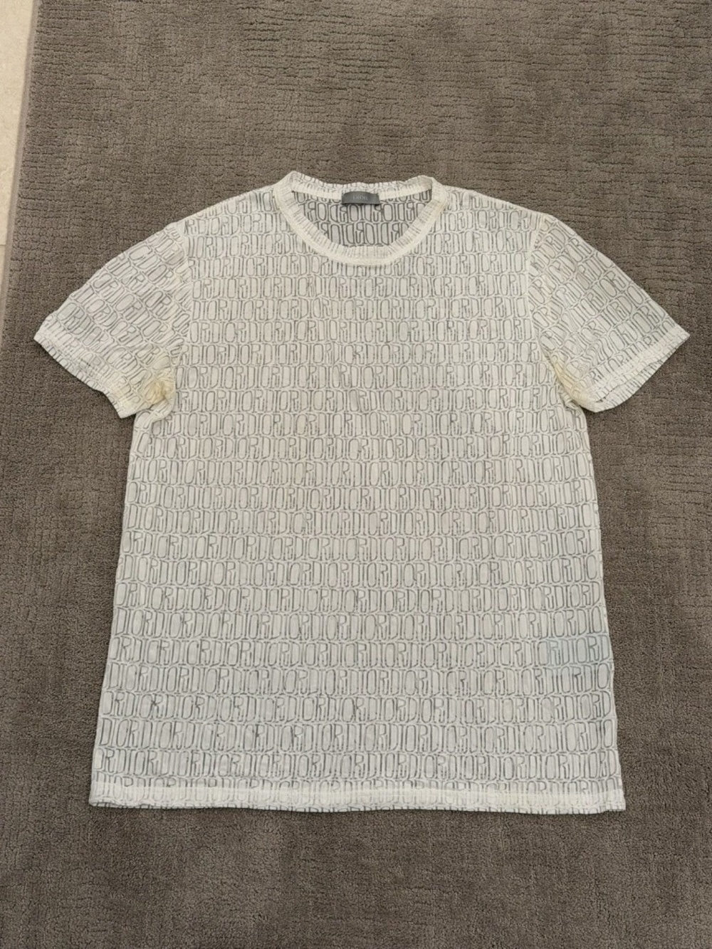 Dior x Stussy Short Sleeve Logo Tee